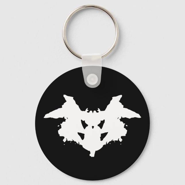 Chaveiro Rorschach Inkblot (Frente)