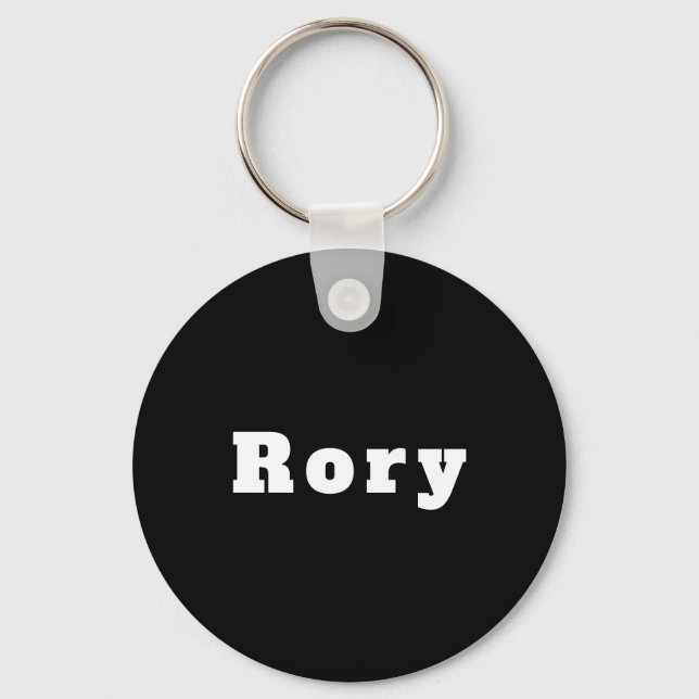 Chaveiro Rory schwarz weiß (Frente)