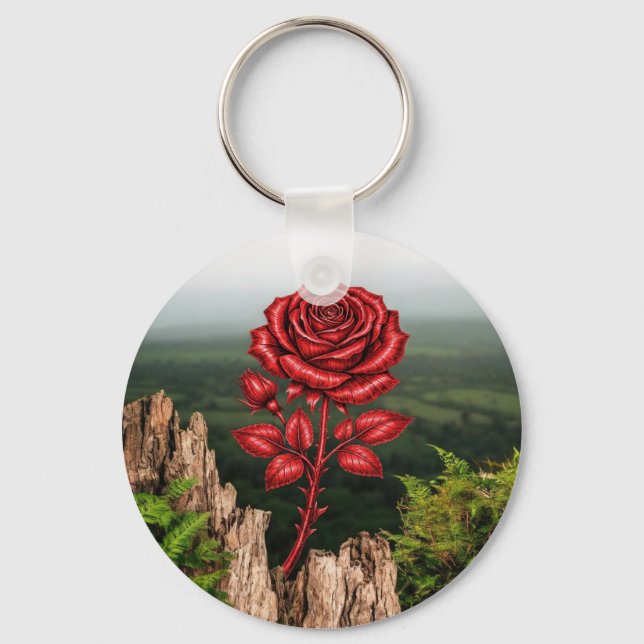 Chaveiro Rosa  (Frente)