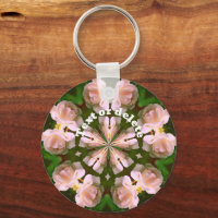 Rosa Branca Caleidoscópio Flor Arte Personalizada