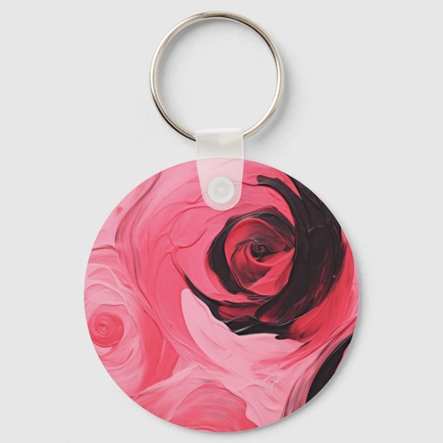 Chaveiro Rosa Bud (Frente)