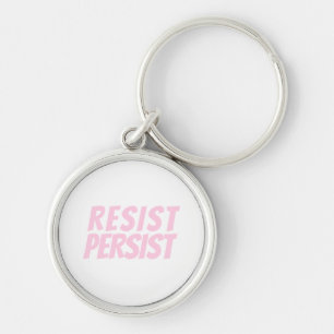 Chaveiro rosa claro branca "resistente"