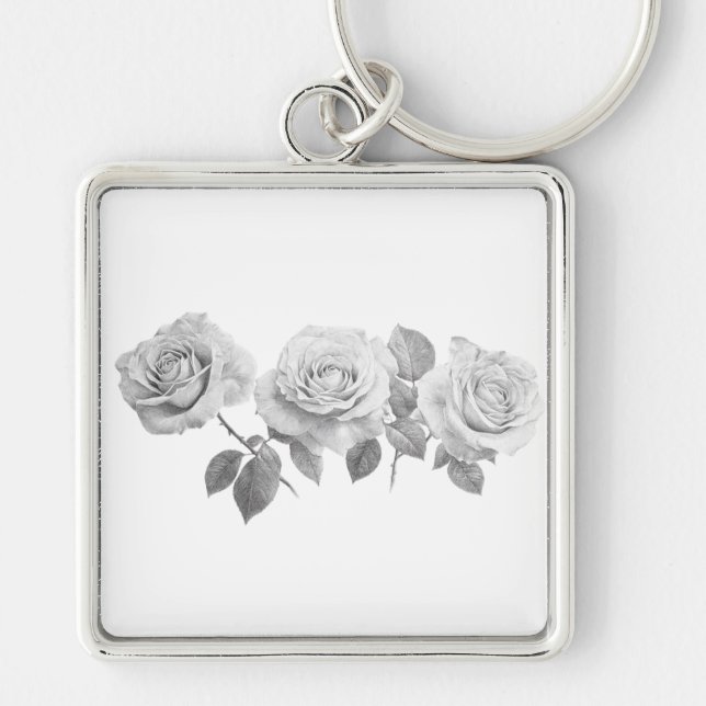Chaveiro Rosa do Silverpoint (Frente)