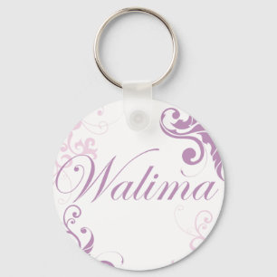 Chaveiro rosa do walima