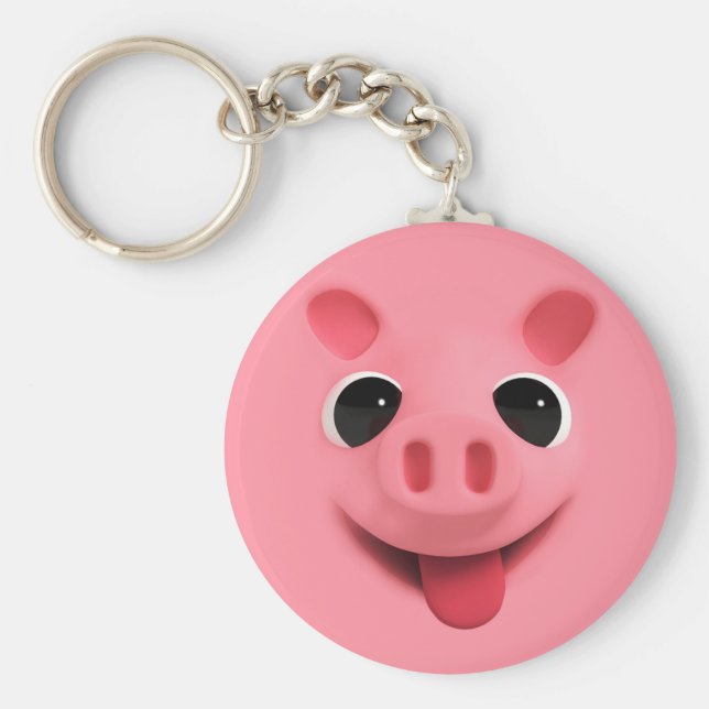 Chaveiro Rosa Keyhanger (Frente)