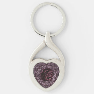 Chaveiro Rosa Mandala