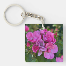 Chaveiro Rosa Rosa Rosa lavanda