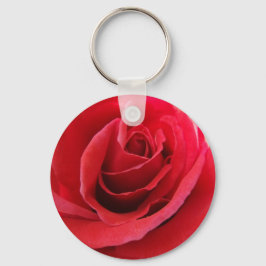 Chaveiro rosa vermelha