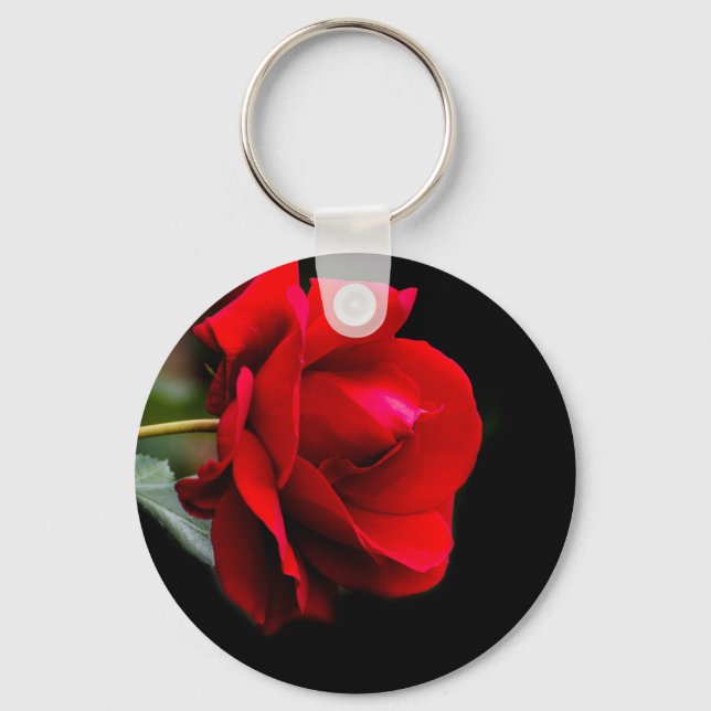 Chaveiro Rosa vermelha (Frente)