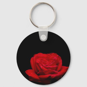 Chaveiro Rosa vermelha vermelha
