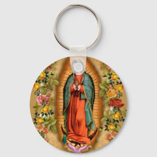 Chaveiro Rosa Virgem Maria Guadalupe Religião Católica