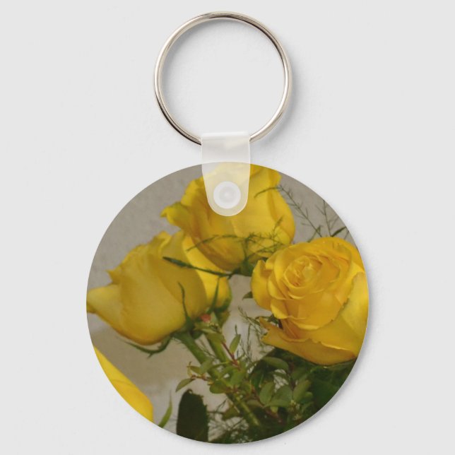 Chaveiro Rosas Amarelas (Frente)