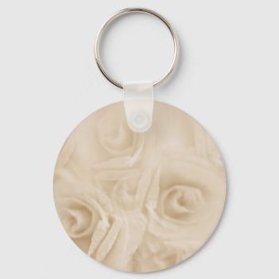 Chaveiro Rosas de papel Sepia