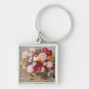 Chaveiro Rosas e margaridas
