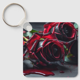 Chaveiro Rosas góticos