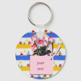 Chaveiro Rosas para alguém especial no Dia de as mães