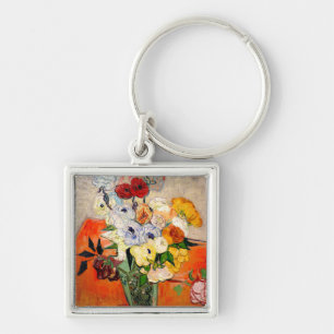 Chaveiro Rosas Van Gogh e Anemones
