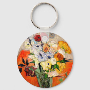 Chaveiro Rosas Van Gogh e Anemones
