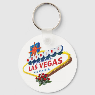 Chaveiro Rosas vermelhas de Las Vegas que Wedding o