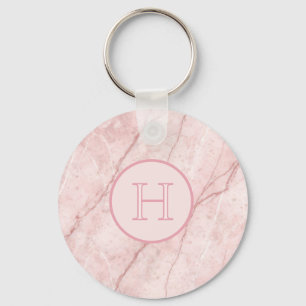 Chaveiro Rose Mármore Orgânico Blush Rosa Empolado