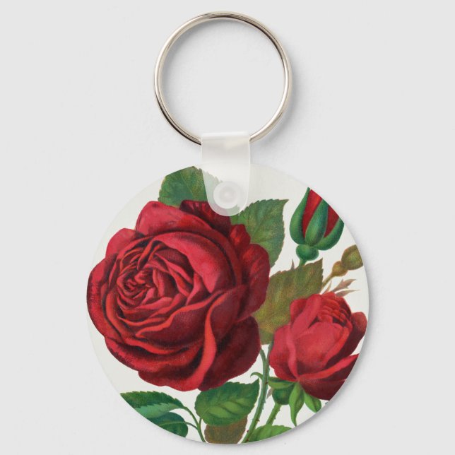 Chaveiro Rose Print Rochester Litografia e Companhia de Imp (Frente)