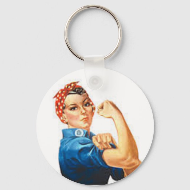 Chaveiro Rosie the Riveter (Frente)