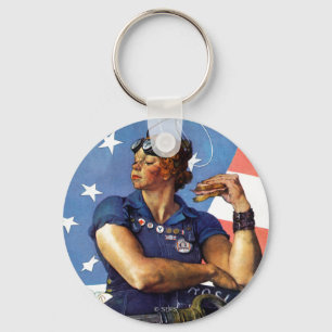 Chaveiro "Rosie the Riveter"