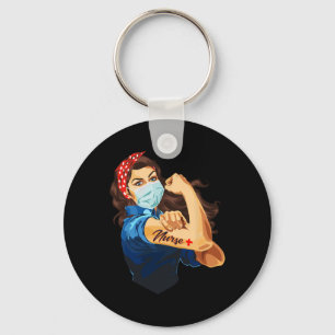 Chaveiro Rosie The Riveter - Enfermeira Mulher