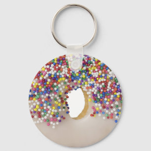 Chaveiro rosquinha com confeitos