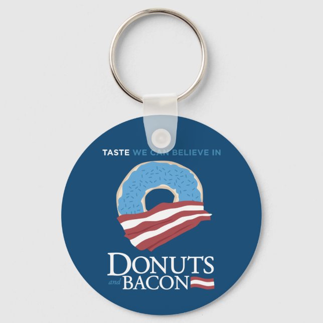 Chaveiro Rosquinha e Bacon: Sabor em que podemos acreditar  (Frente)