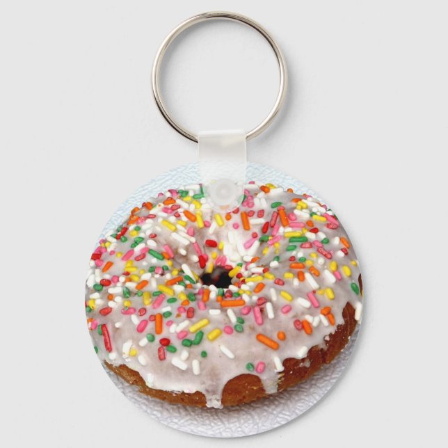 Chaveiro Rosquinha festiva (Frente)