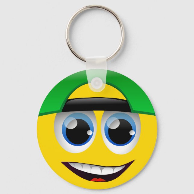 CHAVEIRO ROSTO COM O BONÉ BACKWARDS (Frente)