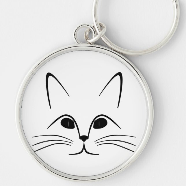 CHAVEIRO ROSTO DE GATO (Frente)