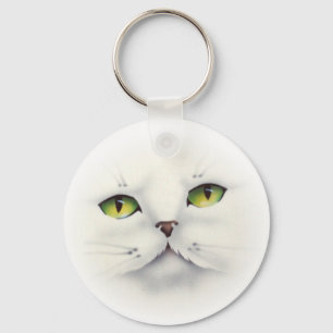 Chaveiro rosto de gato