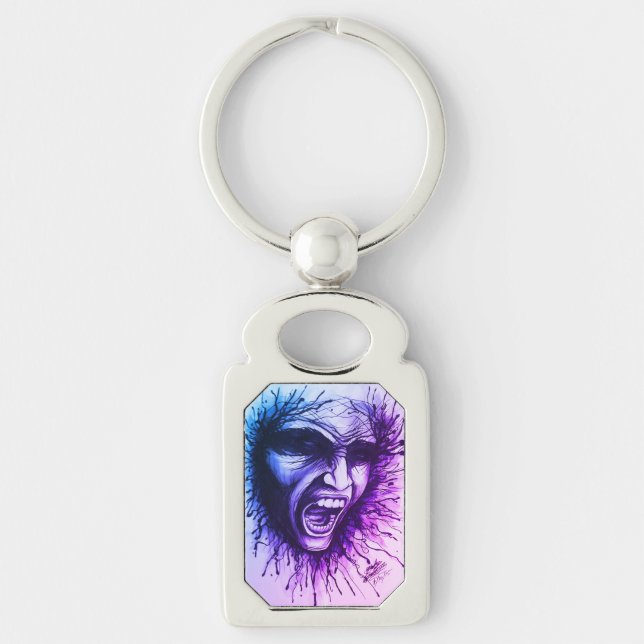 Chaveiro Rosto de Gritação (Frente)