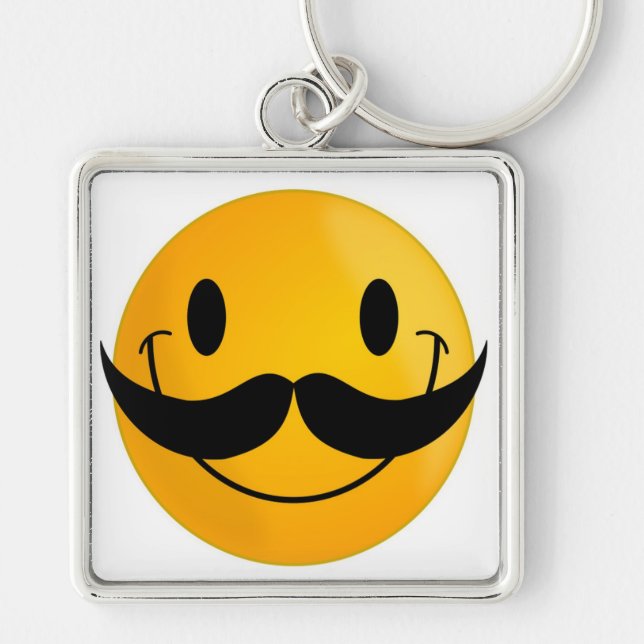 CHAVEIRO ROSTO DE MUSTACHE (Frente)