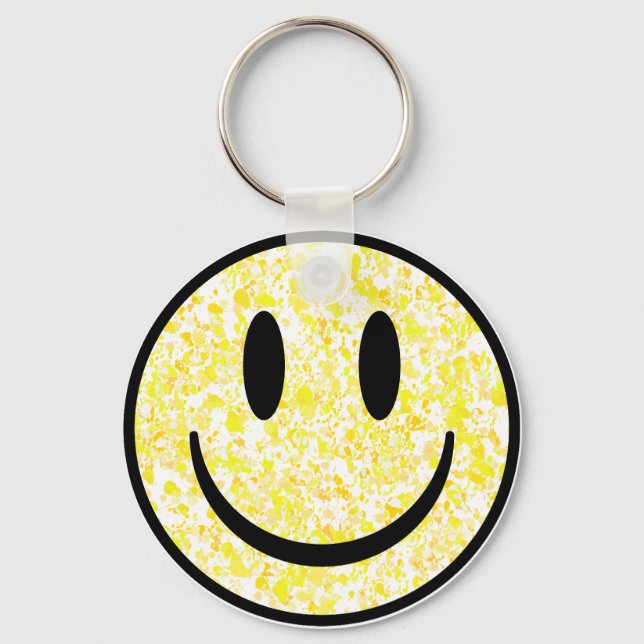 Chaveiro Rosto de Sorriso Patrocinado (Frente)
