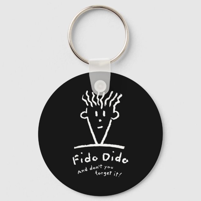 Chaveiro Rosto Fido Dido Não Esqueça  (Frente)