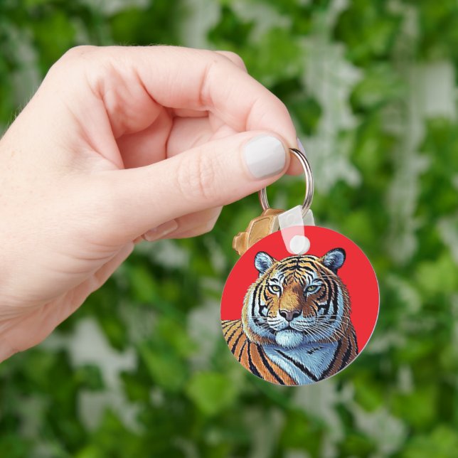 CHAVEIRO ROSTO TIGER (Mão)