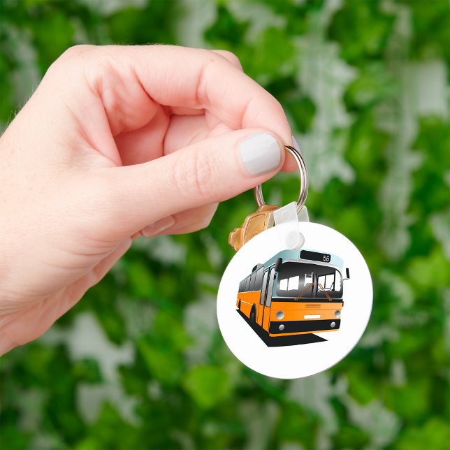 Chaveiro Rota 56 do Ônibus de Trânsito Laranja Commuter da  (Criador carregado)