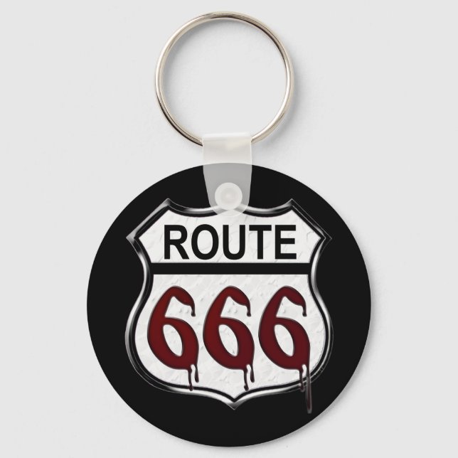 Chaveiro Rota 666 (Frente)