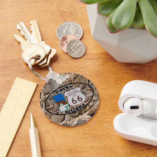 Chaveiro Rota histórica dos EUA 66~Parks, Arizona (Mesa)