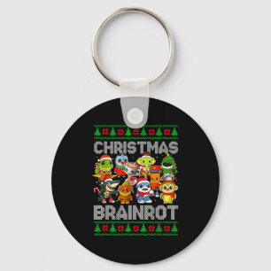 Chaveiro Rotação Cerebral Italiana de Natal Engraçada Rotaç