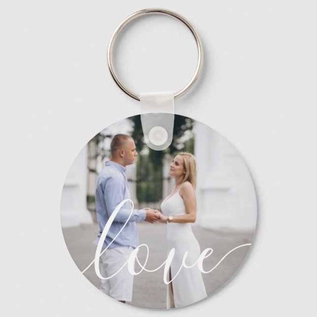 Chaveiro Roteiro de Amor de Foto Personalizado do Dia dos N (Verso)