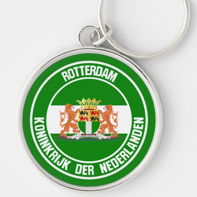 Chaveiro Roterdão - Round Emblem (Frente)