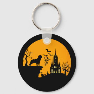 Chaveiro Rottweiler Halloween