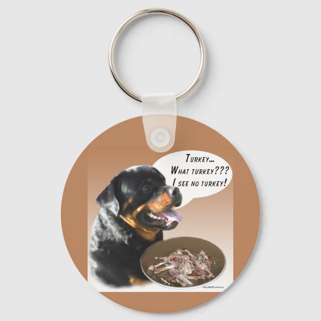 Chaveiro Rottweiler Turquia (Frente)