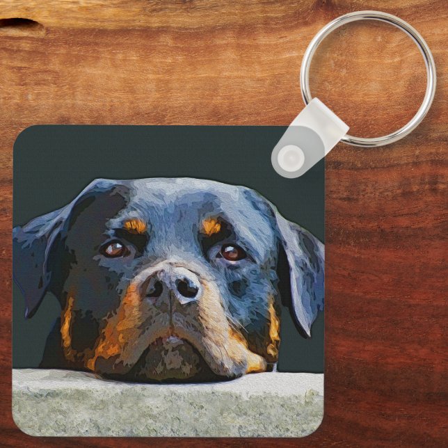 Chaveiro Rottwelier (Verso)