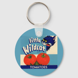 Chaveiro Rótulo da caixa de tomate Wildcat