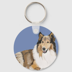 Chaveiro Rough Collie